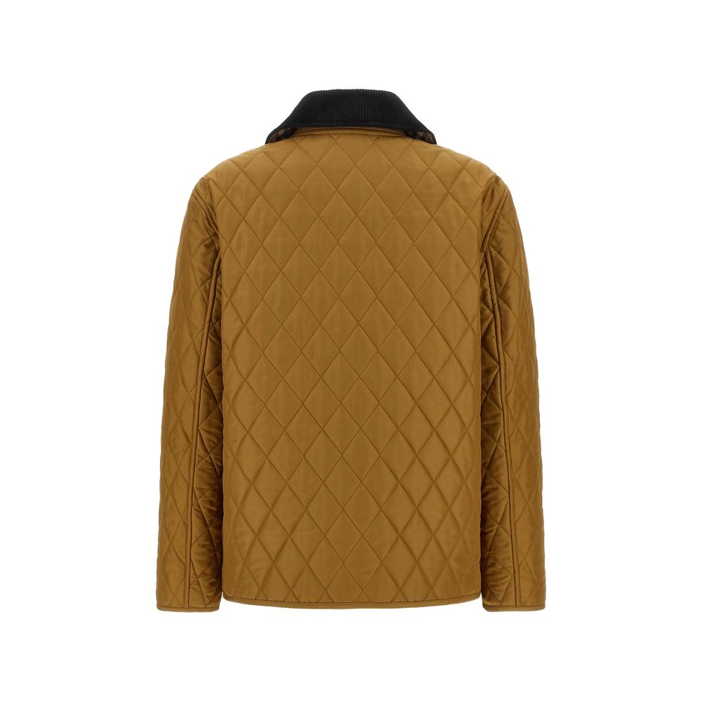 BURBERRY Black Nylon Bomber Jacket