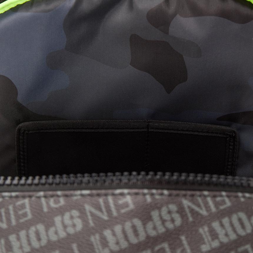 PLEIN SPORT Men’s Black Backpack