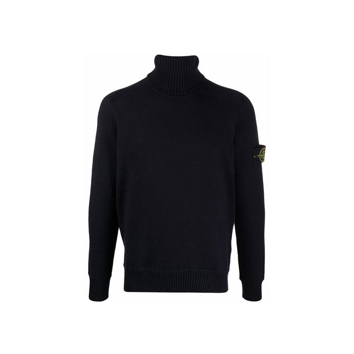 STONE ISLAND Turtleneck Sweater with Logo Patch 7515542A2 V0020