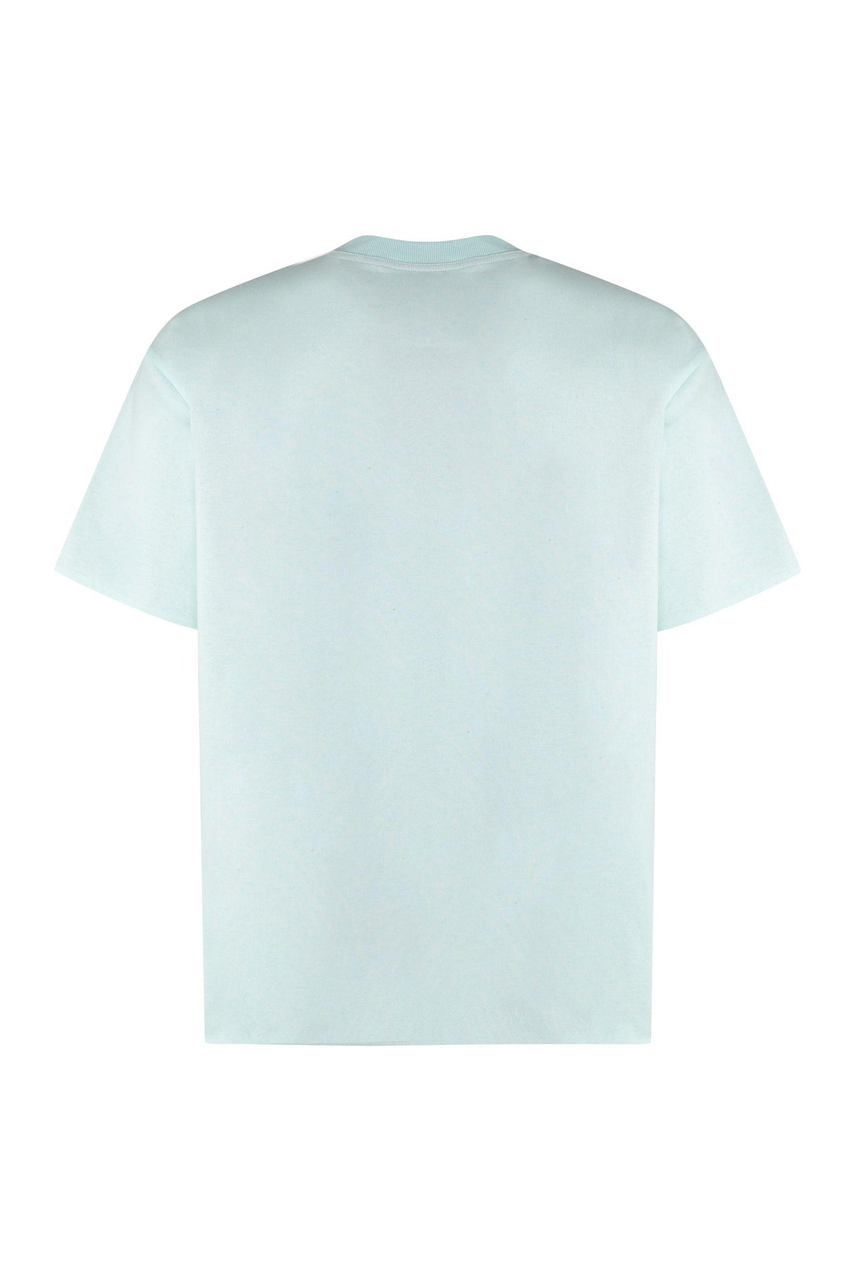 Bottega Veneta Blue Cotton Short Sleeve T-Shirt
