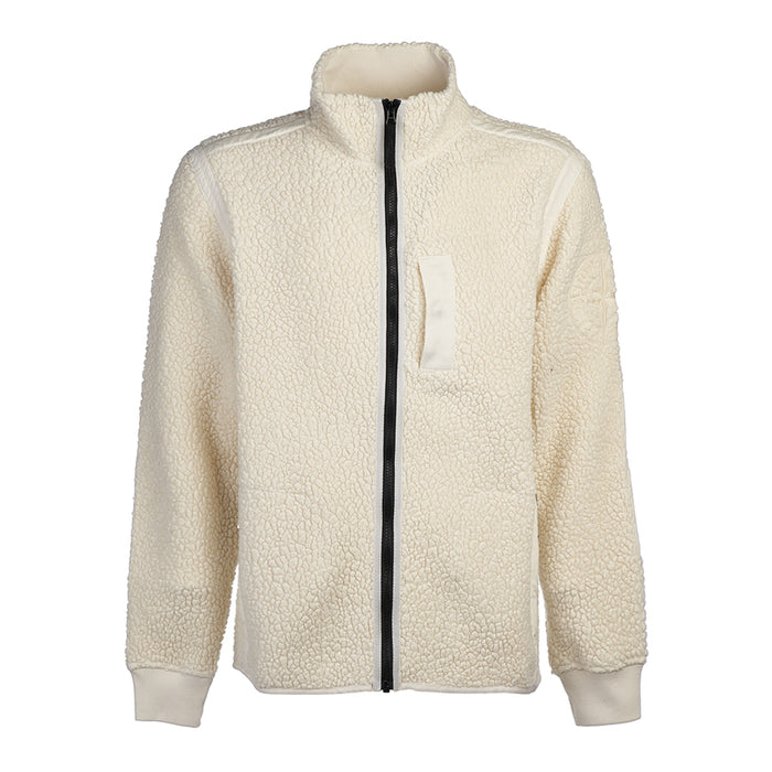 STONE ISLAND Men’s Fleece Zip-Up Jacket 771561441 V0099