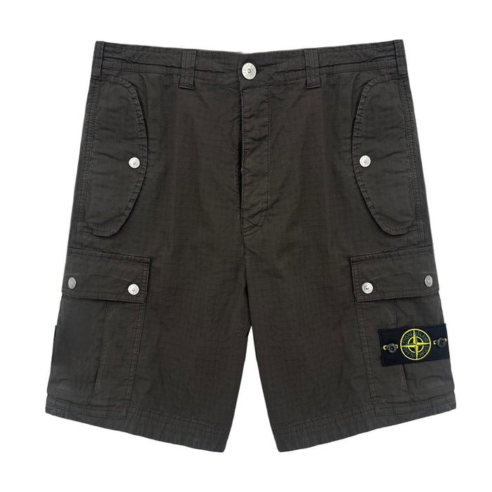 STONE ISLAND Button Pocket Cargo Shorts K1S15 L100004 V0065