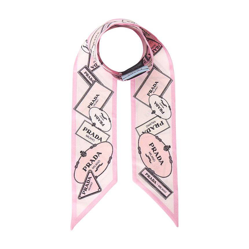 PRADA Women’s Silk Skinny Scarf