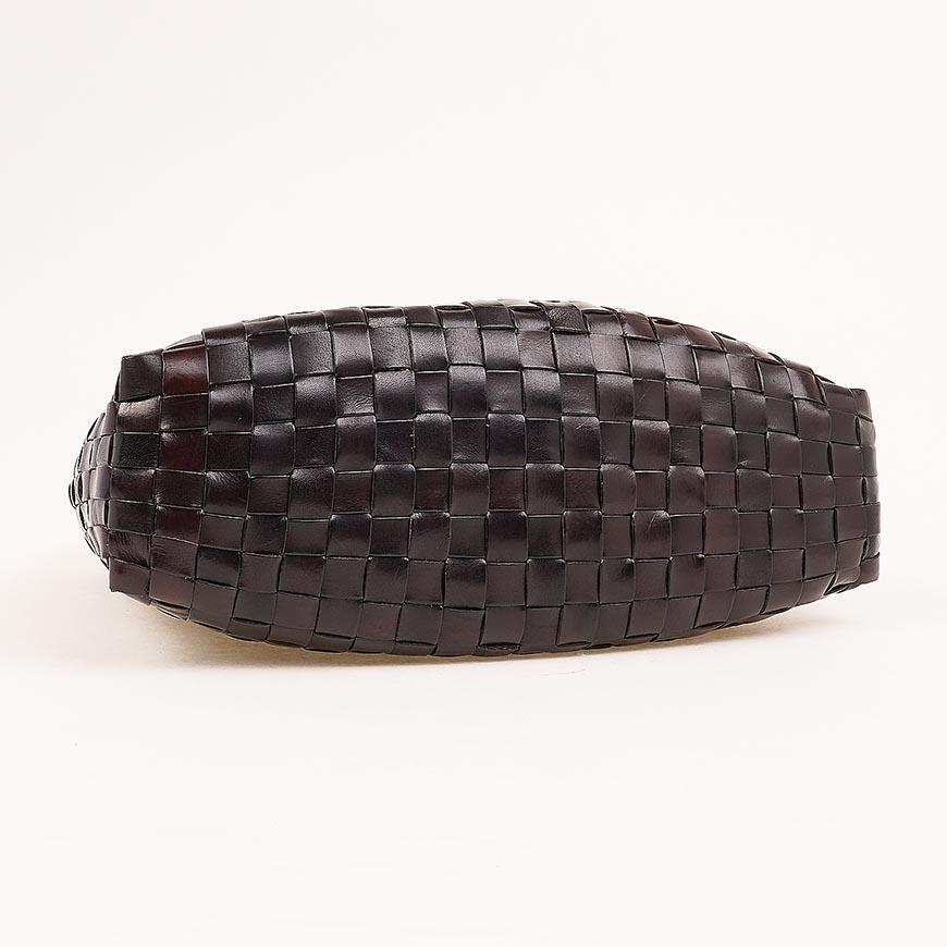 Dragon Diffusion Women's Hobo Shoulder Bag 8170 DK BROWN