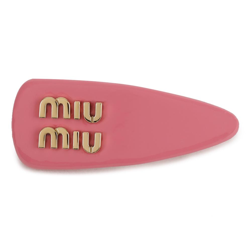 Miu Miu Patent Leather Hair Clip 5IF092 069 F0410