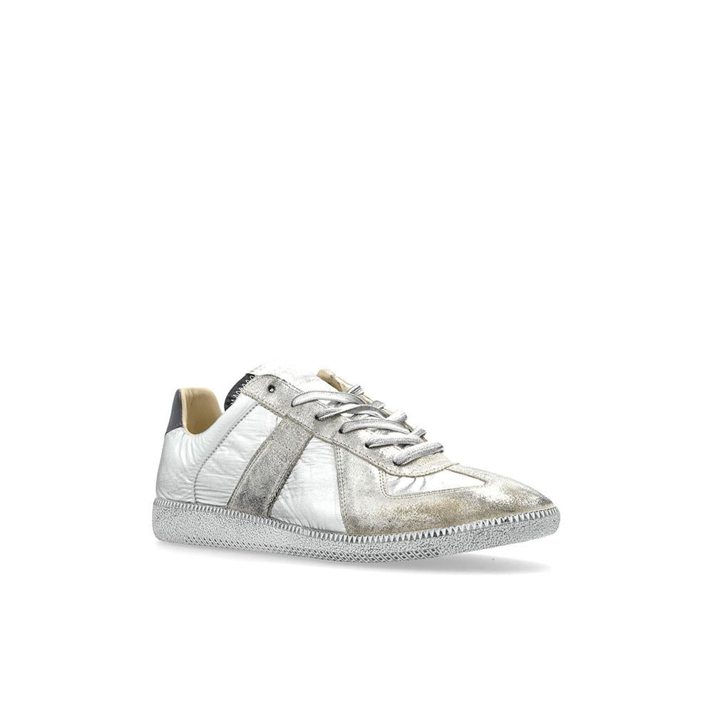 Maison Margiela German Army Men’s Leather Low-Top Sneakers