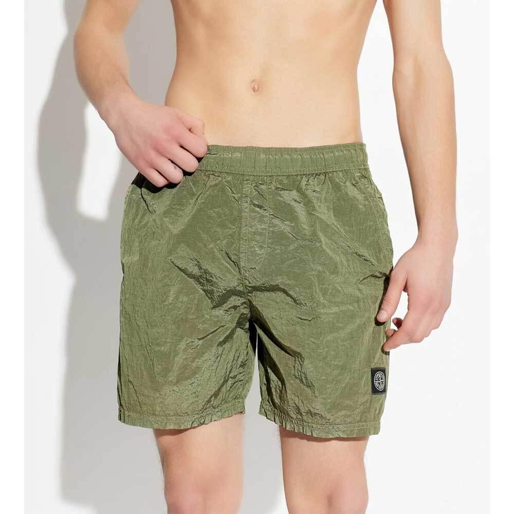 STONE ISLAND Nylon Metal Military Shorts for Men