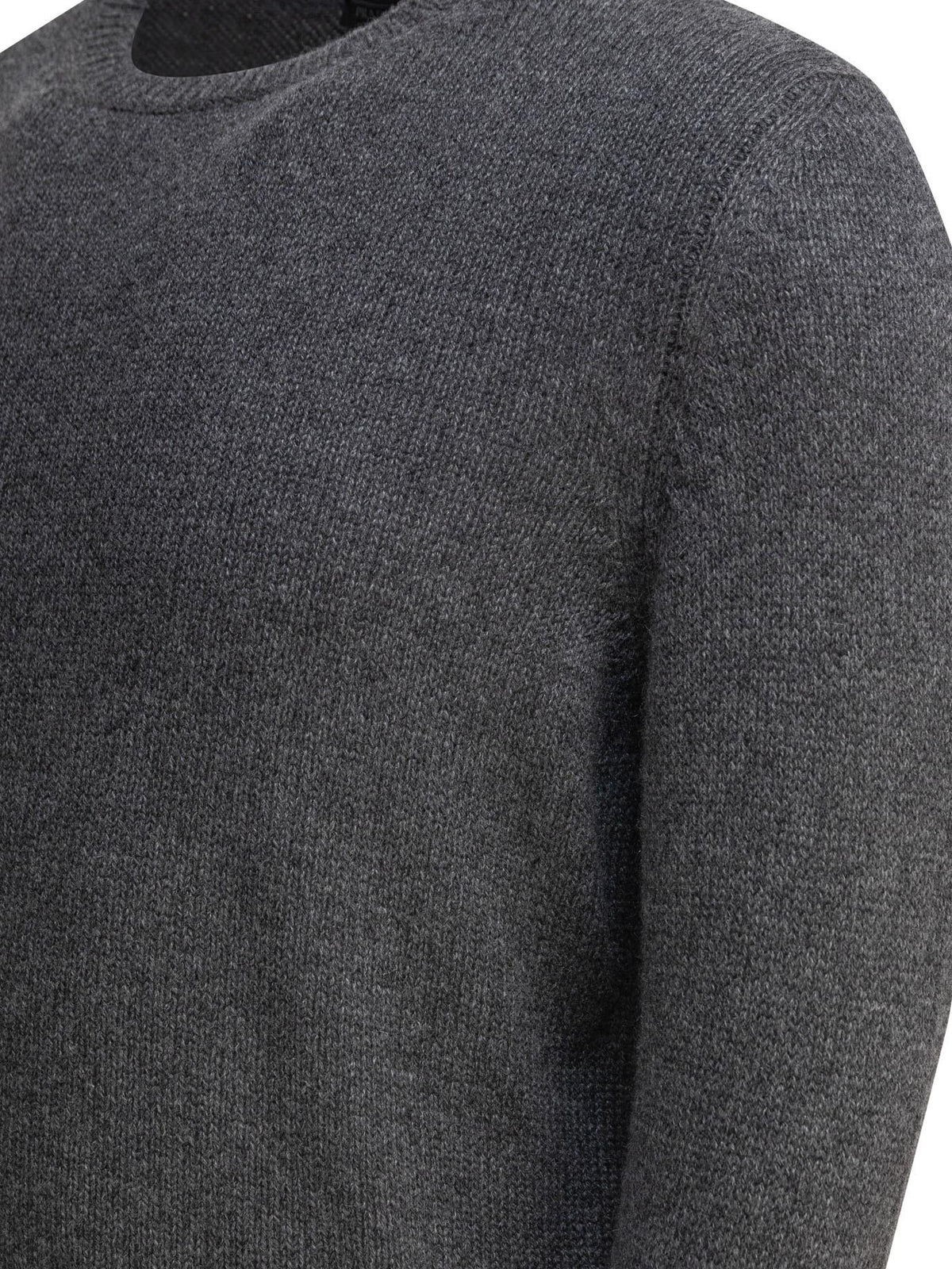 PRADA Wool Crewneck Knit Sweater for Men