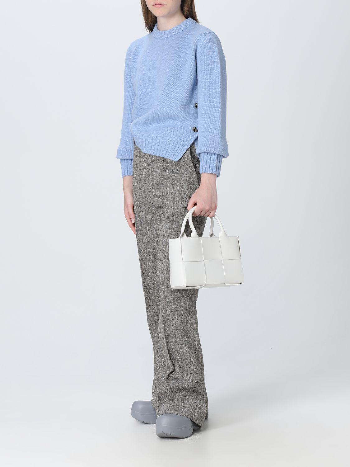 Bottega Veneta Brown Wool Classic Trousers Pants