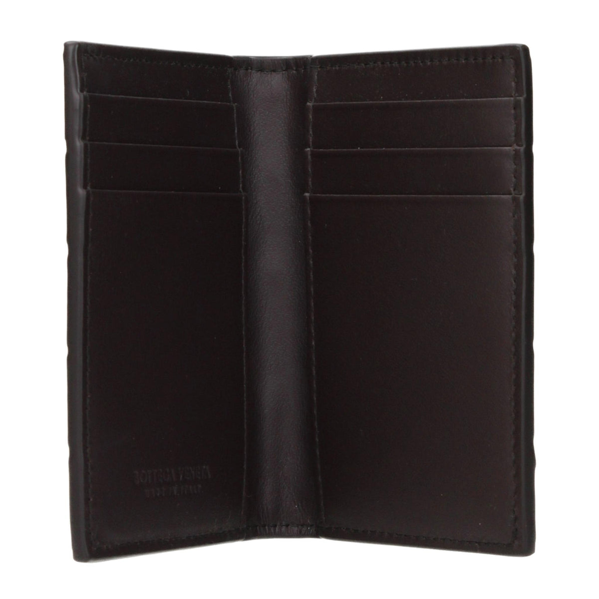 Bottega Veneta Intrecciato Leather Bifold Wallet SS26 Brown