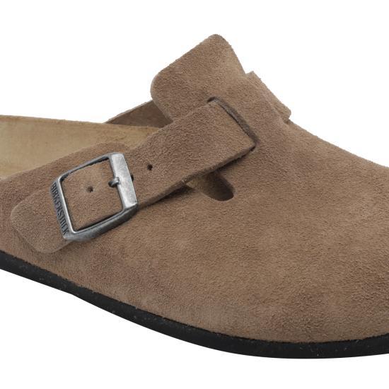Birkenstock Dark Tea Suede Mule Slippers