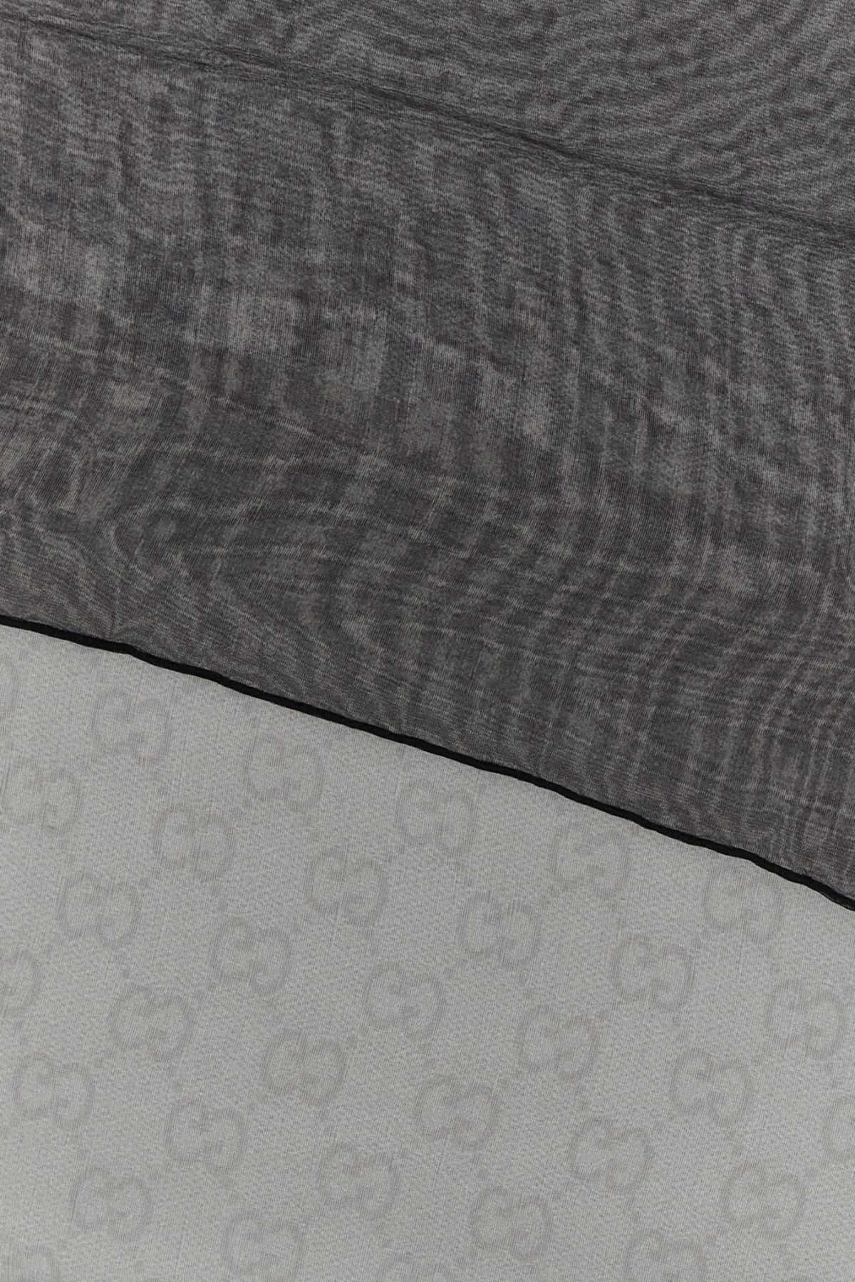 GUCCI Black Wool Scarf