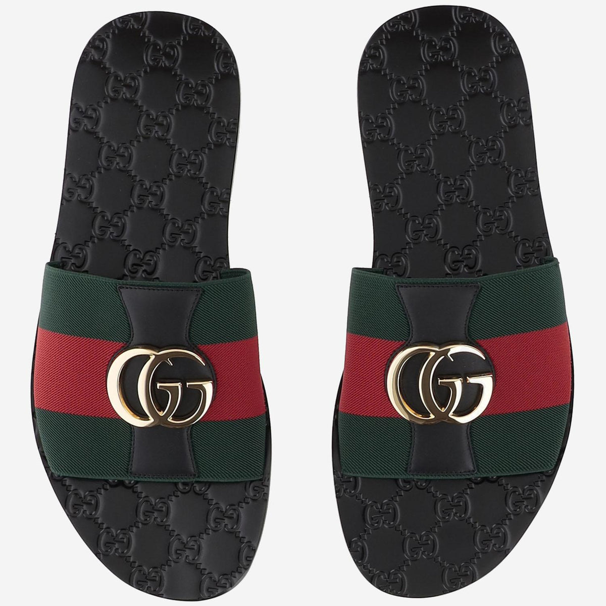 GUCCI Leather Brown Sandals for Men