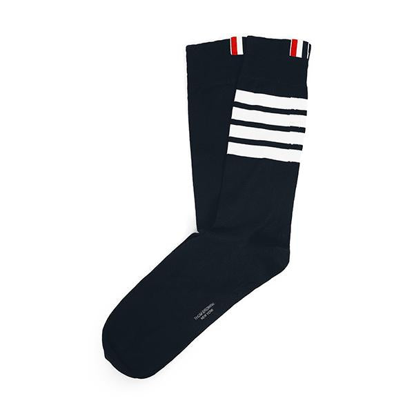 THOM BROWNE Men’s Cotton Crew Socks MAS023B 01690 415