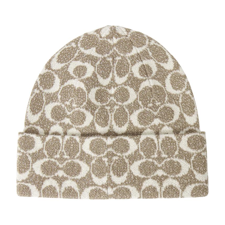 Coach Women’s Knit Gloves and Beanie Set COWC554585 015