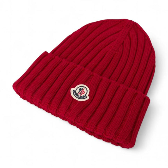 Moncler Women’s Knit Beanie Hat Navy