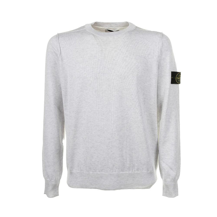 STONE ISLAND Men’s Cotton Crewneck Knit Regular Fit Sweater