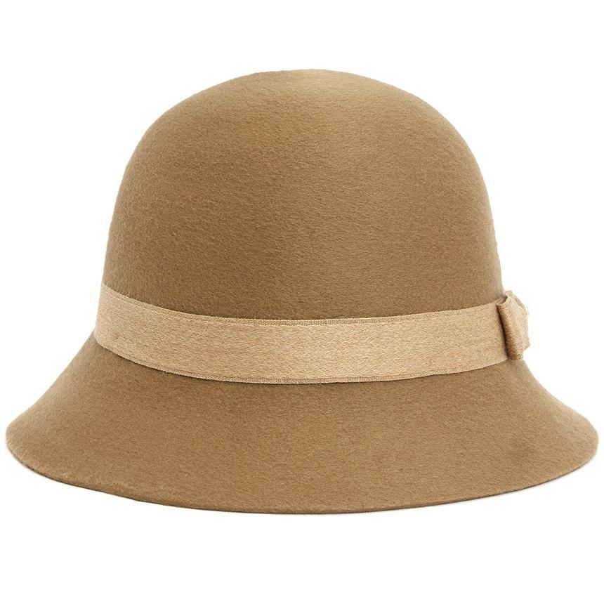 HELEN KAMINSKI Alfreda 6 Women’s Cloche Hat Camel