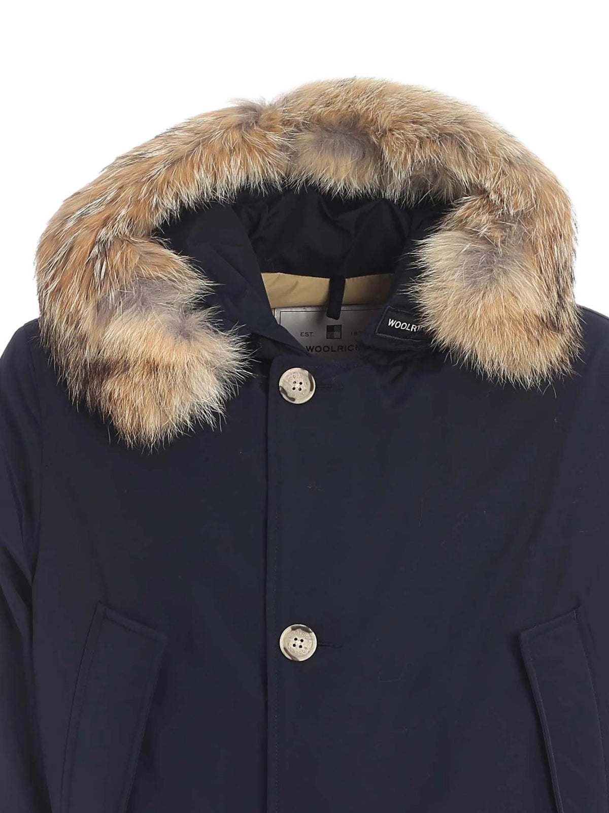 Woolrich Black Down Puffer Jacket for Men