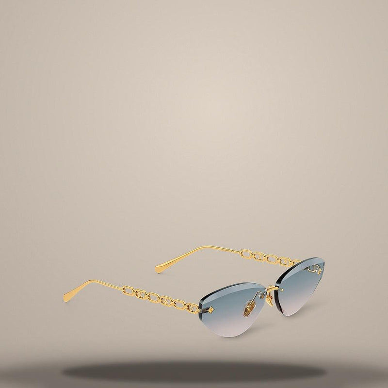 Louis Vuitton LV Jewel Low Cat-Eye Sunglasses Z3015U