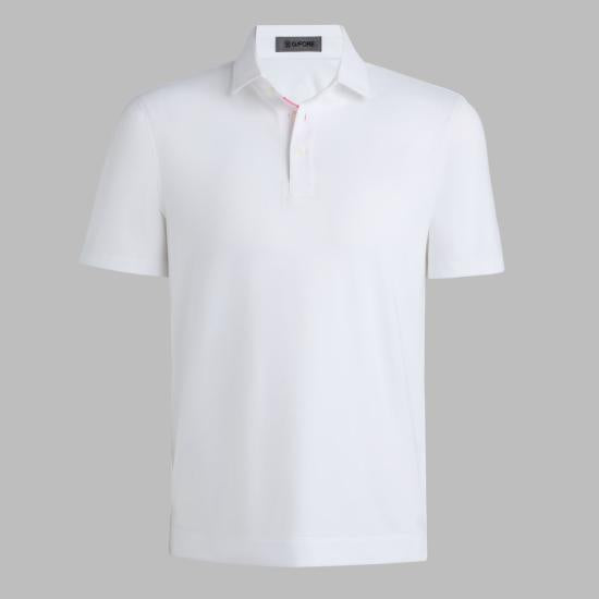 G/FORE Solid Polo Shirt for Men GMP000103SNO DOM