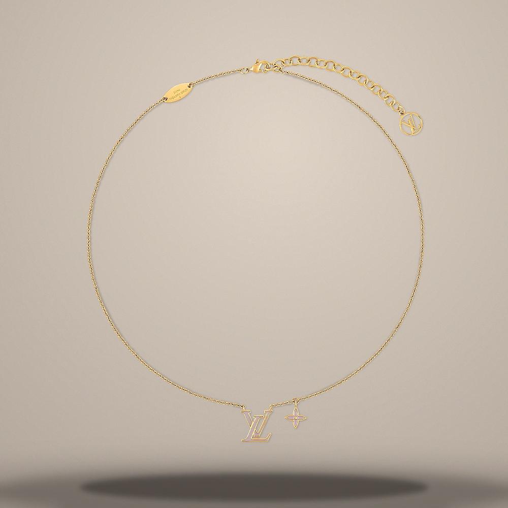 Louis Vuitton LV Iconic Enamel Necklace 47 cm M4568F