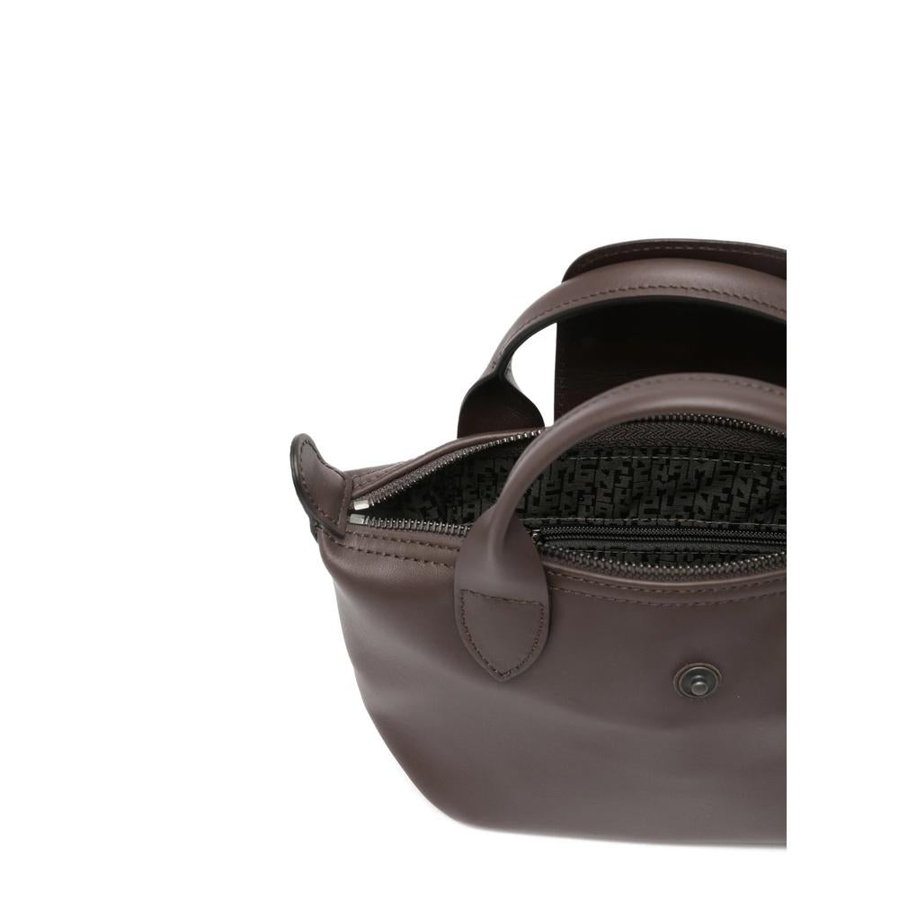 Longchamp Le Pliage Extra XS Tote Bag Black Leather
