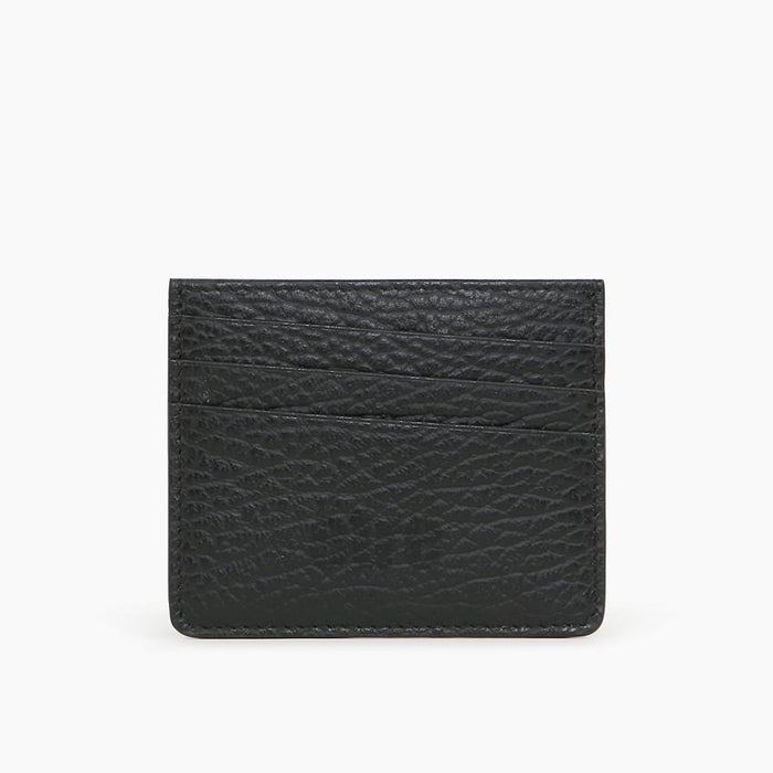 Maison Margiela Four-Stitch Leather Card Holder Black SA1VX0006