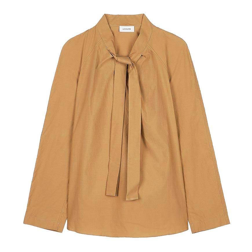 Lemaire Women’s Ascot Silk Blouse SH1218 LF1500 YE539