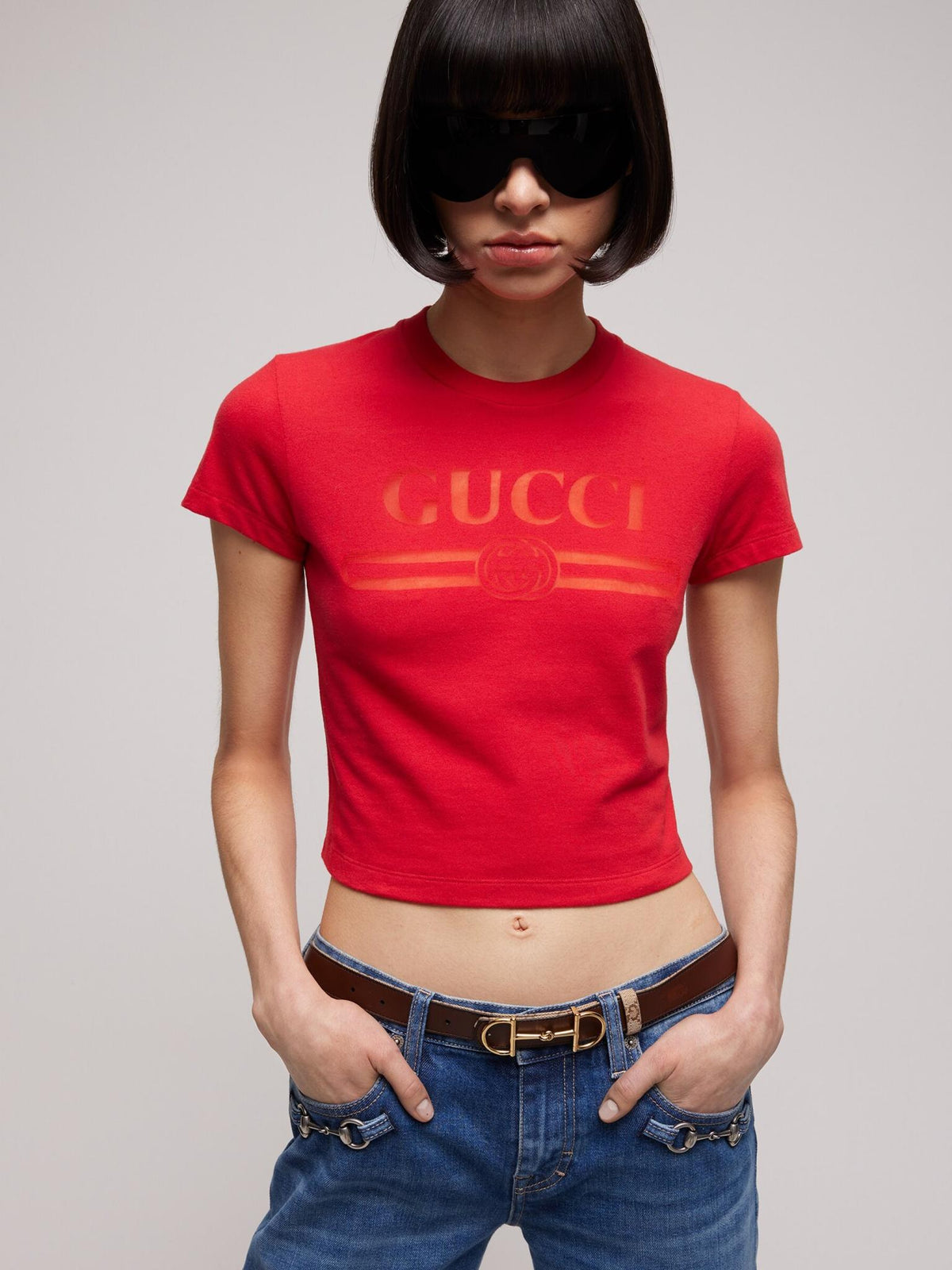 GUCCI Leather Belt Women’s Black Fashion Accessory