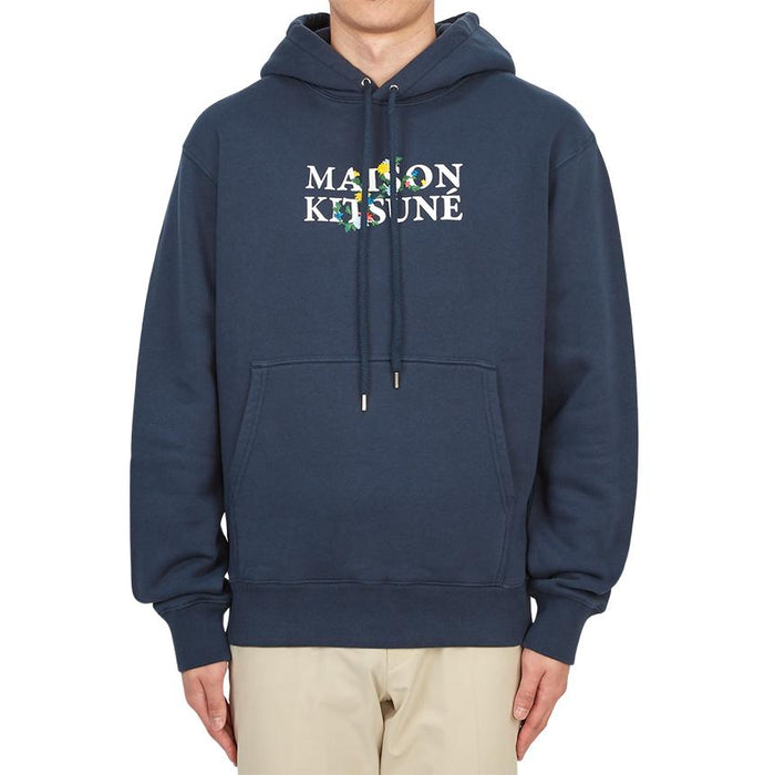 Maison Kitsune Men’s Fleece Hooded Sweatshirt P476