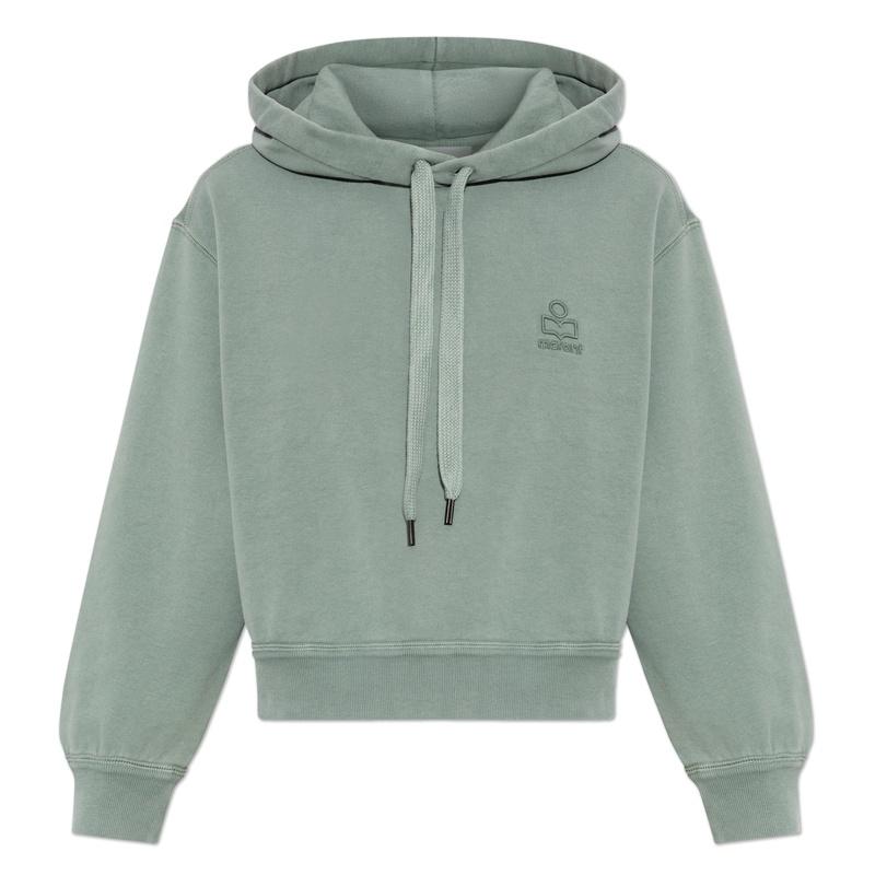 Isabel Marant Salmi Women’s Hooded Sweatshirt Navy Cotton