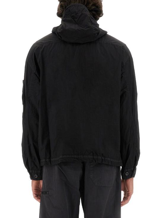 CP Company Men's Jacket 17CMOS107A005783G999 BLACK DOM