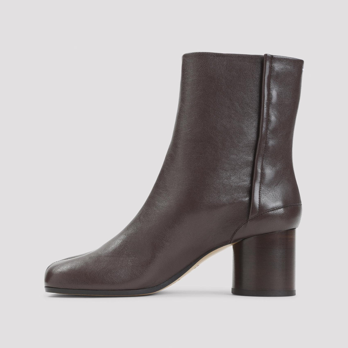 Maison Margiela Black Leather Ankle Boots