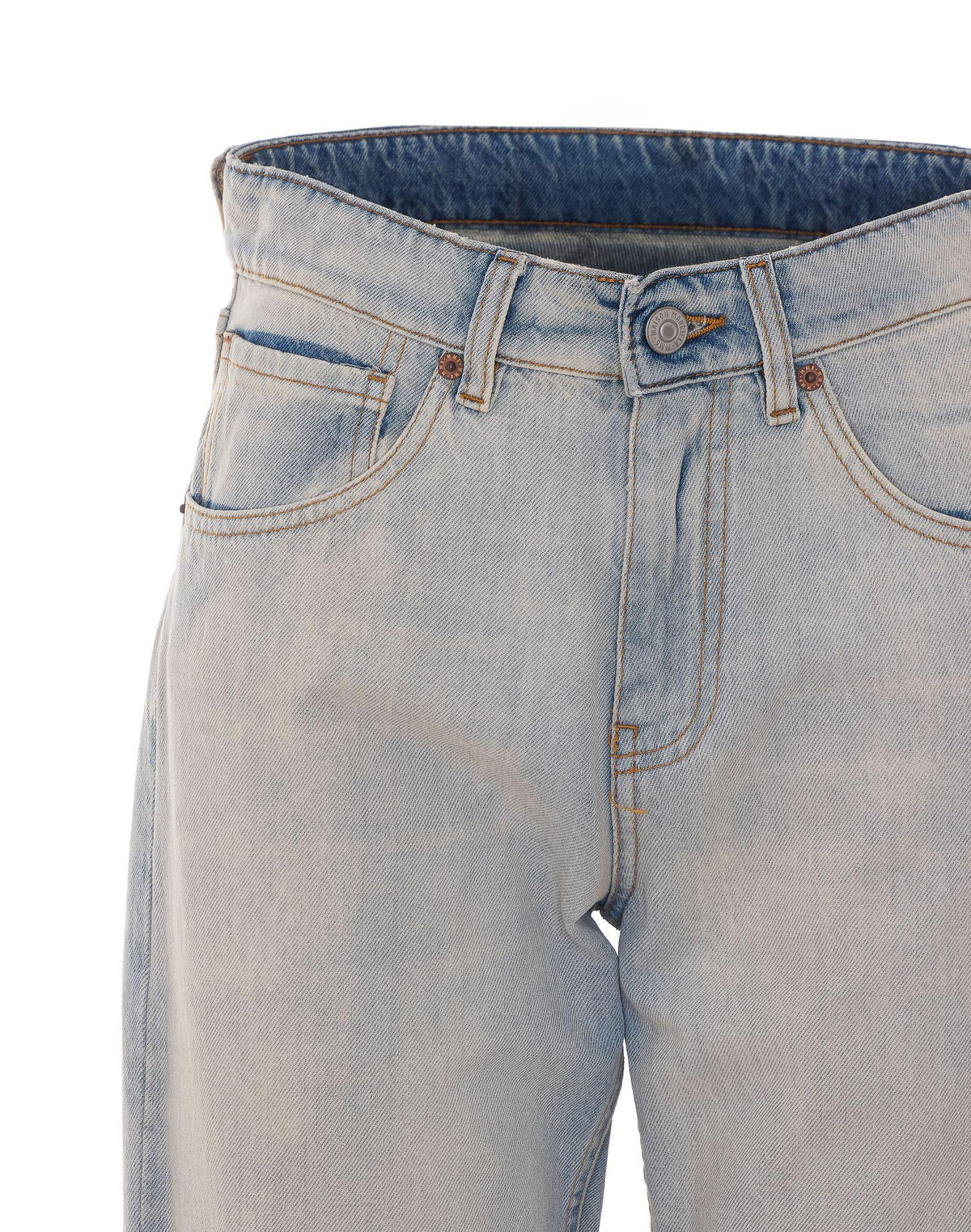 Maison Margiela Blue Denim Jeans Women’s Pants