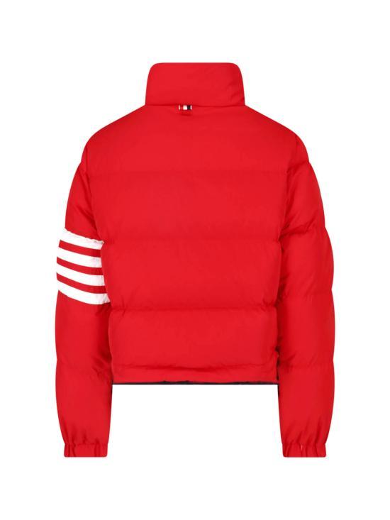 THOM BROWNE Navy Down Puffer Jacket Men