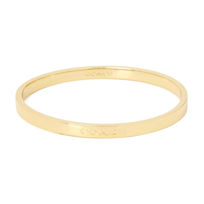 Coach Signature Gold-Tone Women's 2-Piece Bangle Bracelet Set