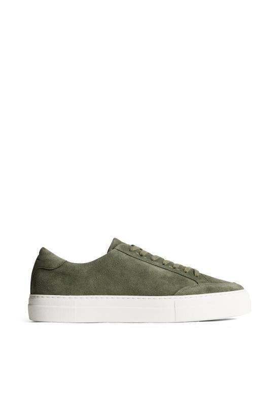 J LINDEBERG White Leather Low-Top Sneakers for Men BMSW16334E327 KALAMATA DOM