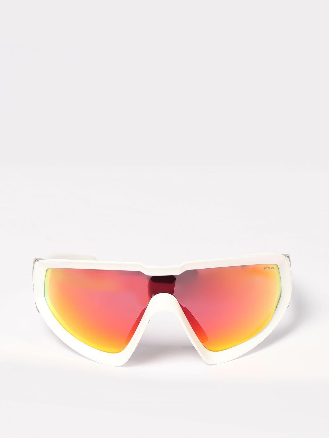 Moncler Gray Acetate Square Sunglasses
