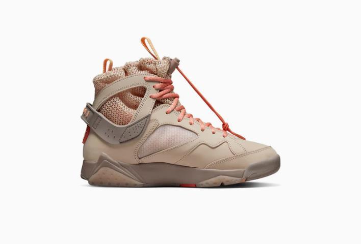 Air Jordan 7 x Bephie’s Beauty Supply Retro SP Sanddrift Womens High Top Sneaker