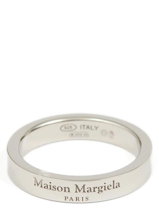 Maison Margiela Silver Domed Ring
