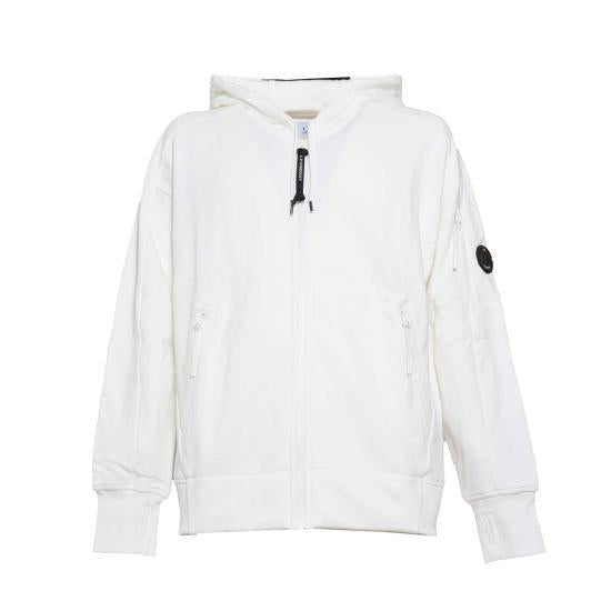 CP Company Gauze White Hooded Sweatshirt Women’s