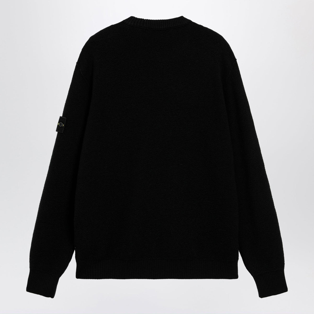 STONE ISLAND Wool Round Neck Knit Sweater for Men