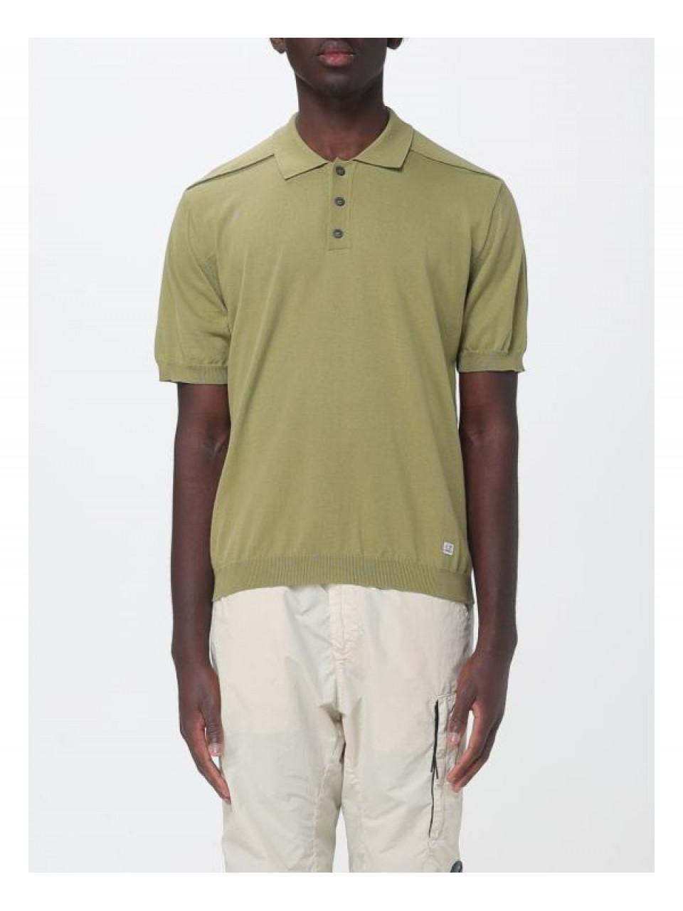 CP Company Boston Cotton Polo Collar T-Shirt