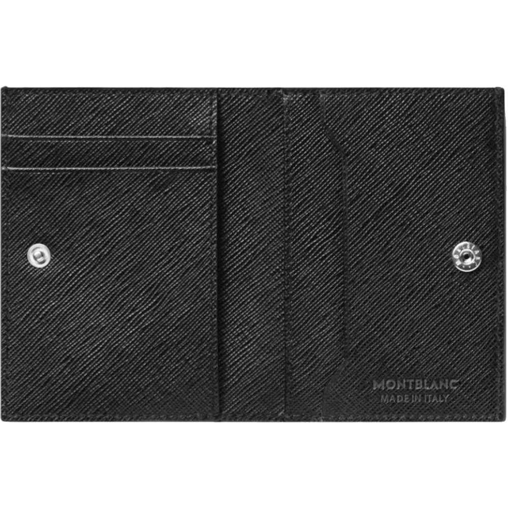 Montblanc Sartorial 4CC Mini Black Card Holder Wallet