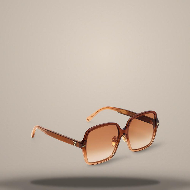 Louis Vuitton Aura Square Frame Men's Sunglasses Z3412E