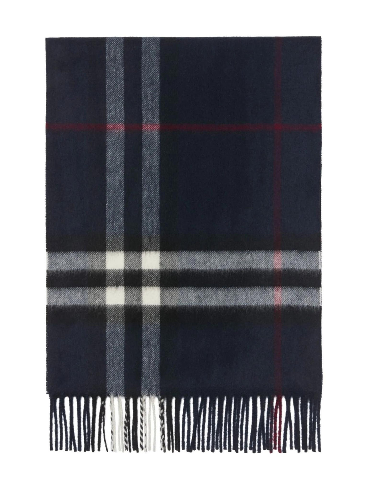 BURBERRY Wool Check Scarf for Men