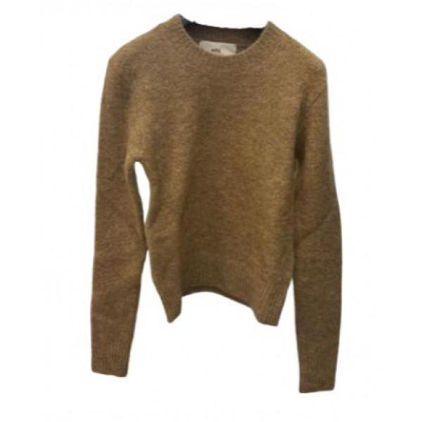 AMI Alpaca Crewneck Sweater for Men FKS824 KN0021 280