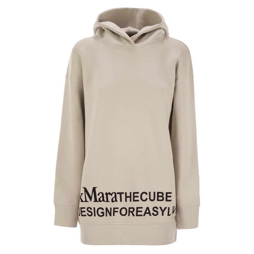 Max Mara FELPA Logo Fleece Hoodie for Women 2519921021 004