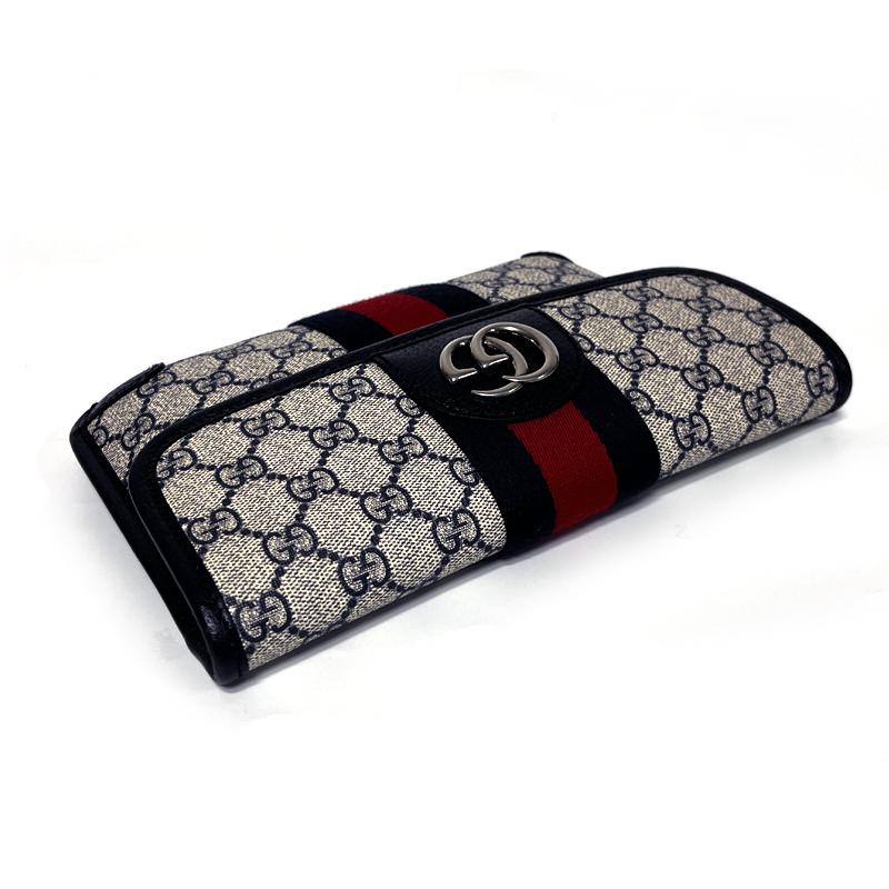 GUCCI Navy Unisex Belt Sling Bag Hip Pack Shoulder Bag 674081 96IWN 4076